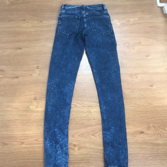 Divided H&M Skinny Jeans Size 2 Good Stretch Blue - Picture 5 of 7